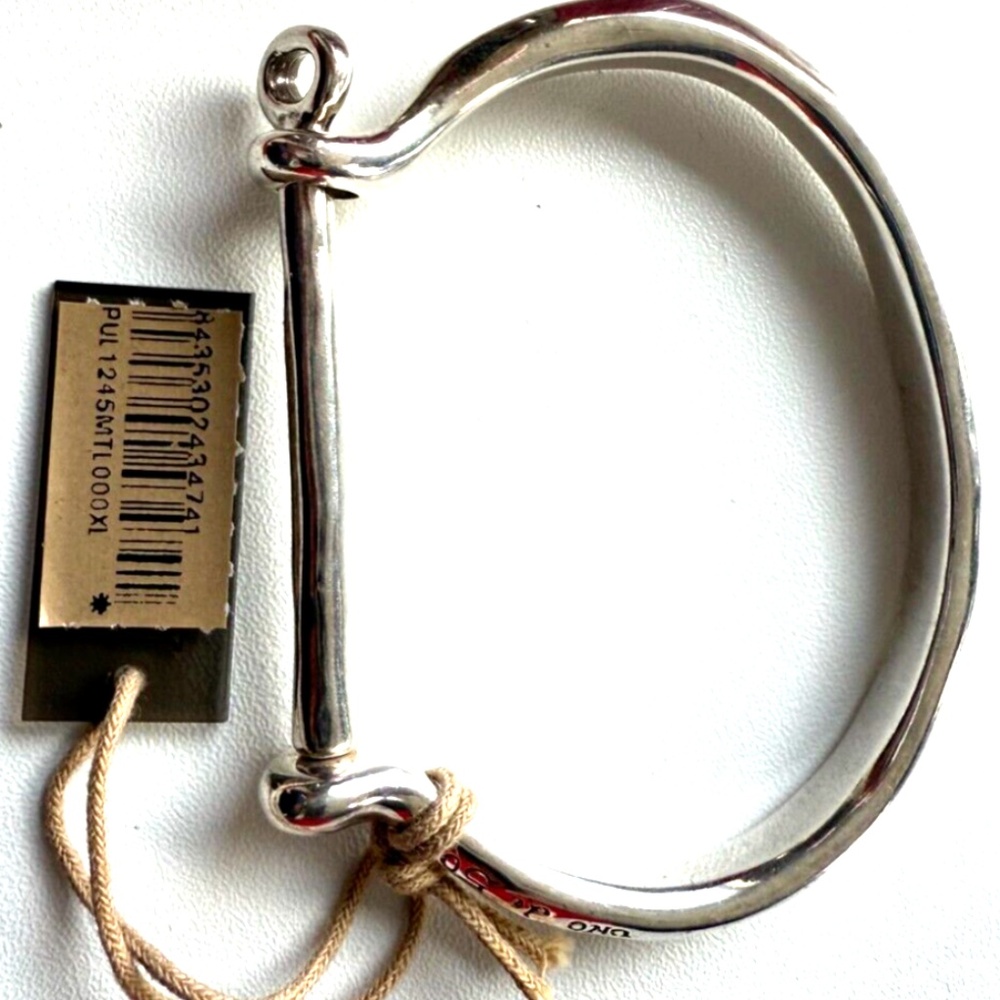 Uno de 50 Reward Silver Bangle Bracelet New in Box XL